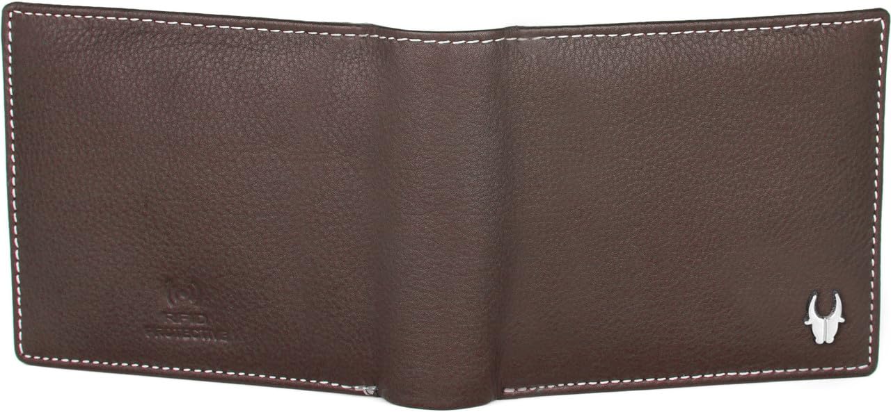 WildHorn® Premium Leather Wallet & Auto Lock Belt Gift Set for Men