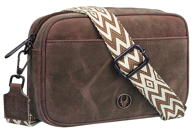 WildHorn® Vegan Leather Women’s Crossbody Sling Bag