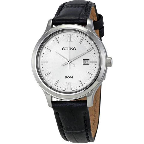 Seiko SUR703P1 | Elegant Women's White Dial Quartz Timepiece