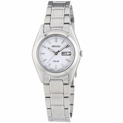 Seiko SUT119P1 Women's Solar Watch with Day & Date Display