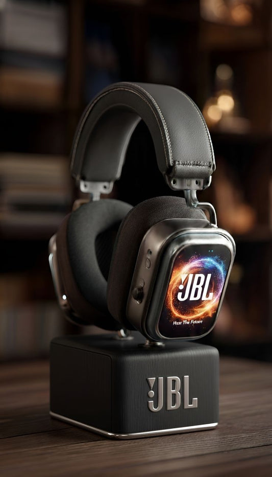 BL Pure Bass Wireless Over-Ear Headphones (Matte Black