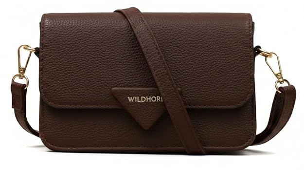 WildHorn® Vegan Leather Women’s Crossbody Sling Bag