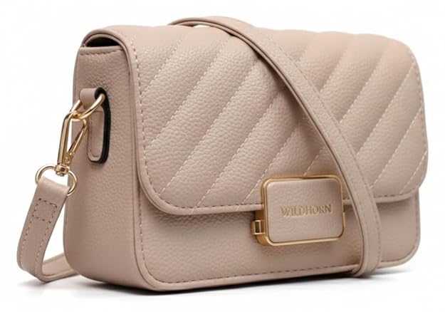 WildHorn® Vegan Leather Women’s Crossbody Sling Bag