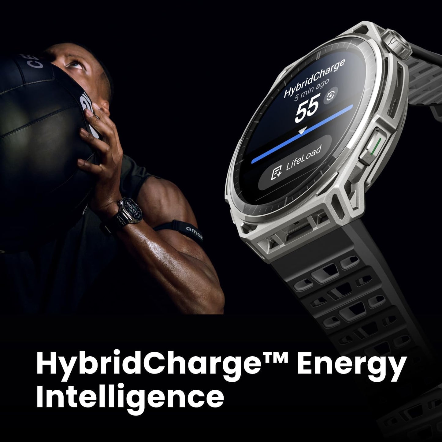 Amazfit Balance 3 Smartwatch – Sapphire Glass & Stainless Steel