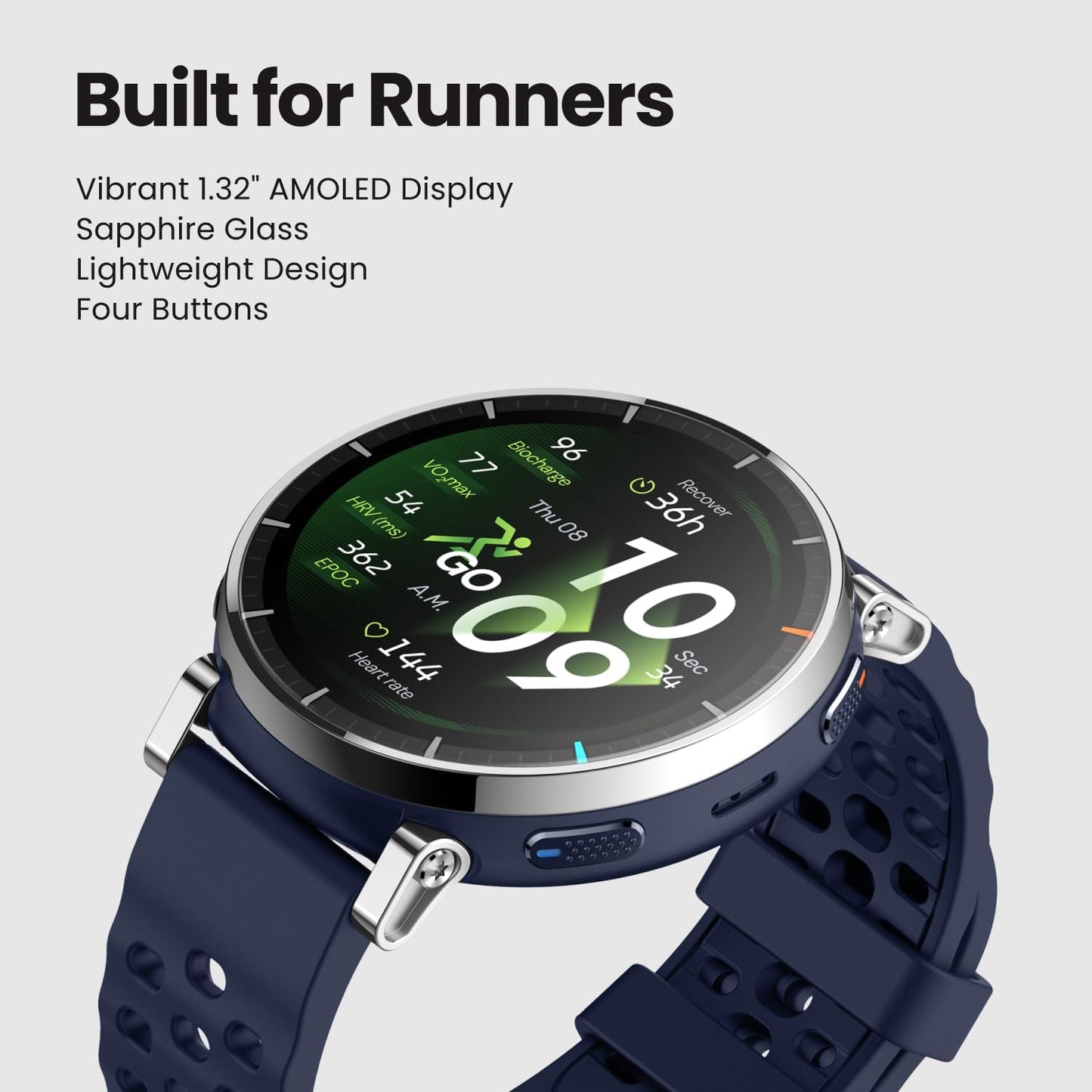 Amazfit Active Max 48mm Smartwatch | GPS & Offline Maps