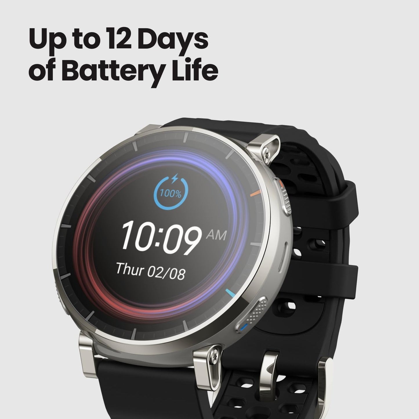 Amazfit Active Max 48mm Smartwatch | GPS & Offline Maps