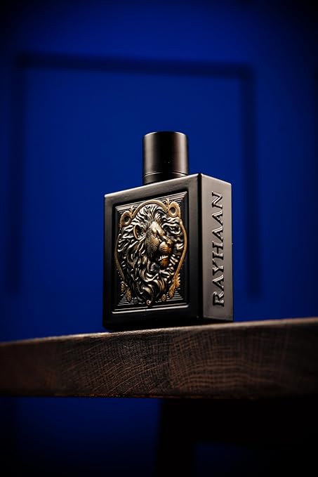 عطر رويال عود الفاخر برمز الأسد الملكي - عطر شرقي رجالي فخم