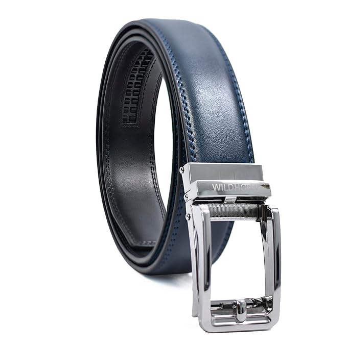 WildHorn® Premium Genuine Leather Belt for Men