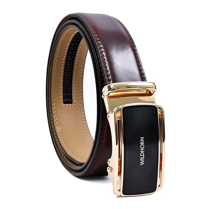 WildHorn® Classic Genuine Leather Belt for Men