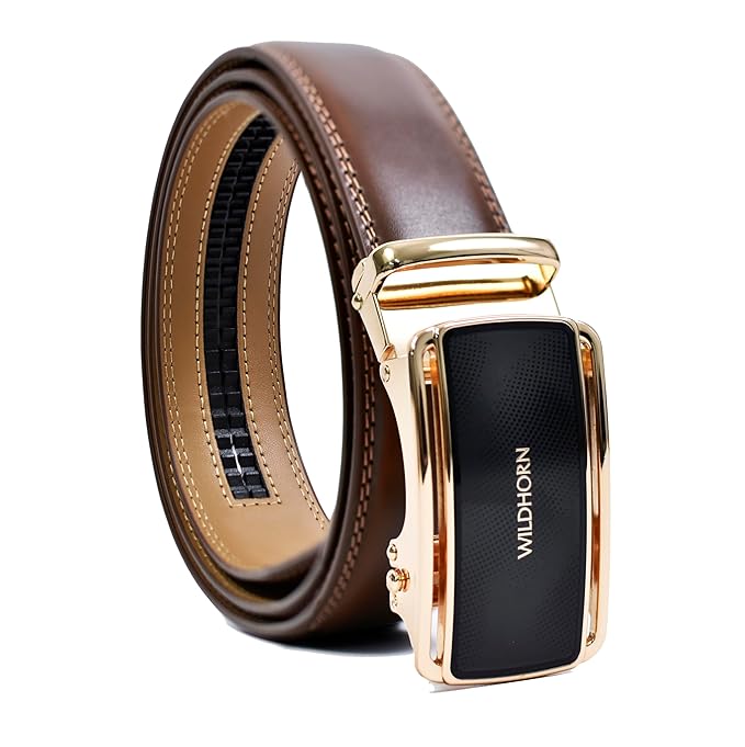 WildHorn® Classic Genuine Leather Belt for Men