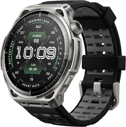 Amazfit Balance 3 Smartwatch – Sapphire Glass & Stainless Steel