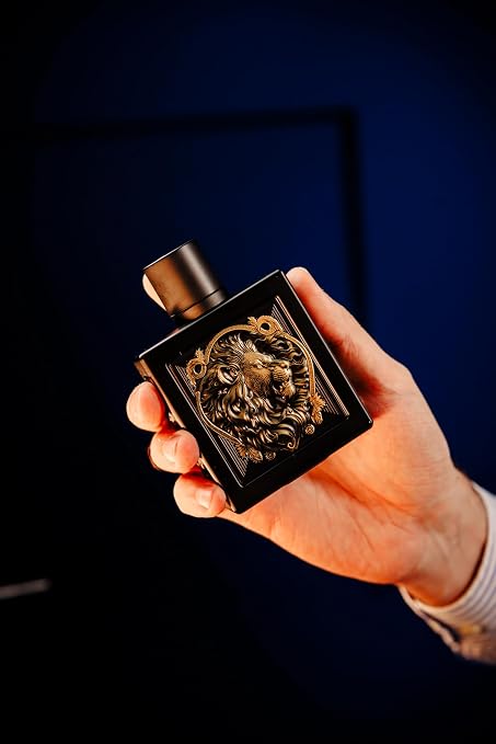 عطر رويال عود الفاخر برمز الأسد الملكي - عطر شرقي رجالي فخم