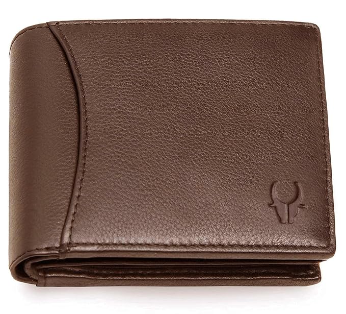WildHorn Men's Brown Genuine Leather Wallet (WH7311BROWN)