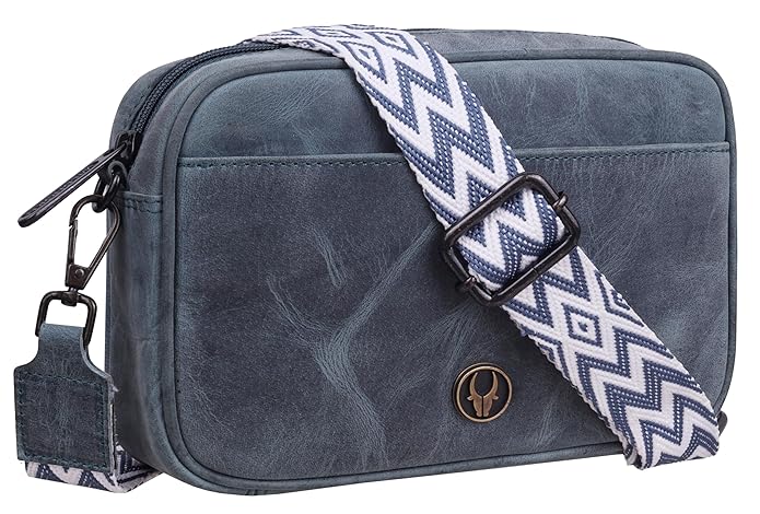 WildHorn® Vegan Leather Women’s Crossbody Sling Bag