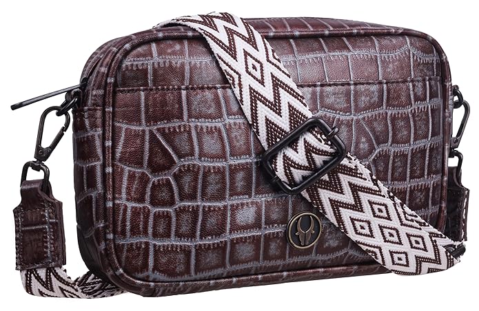 WildHorn® Vegan Leather Women’s Crossbody Sling Bag