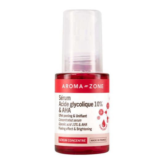 Sérum concentré Acide glycolique 10% & AHA