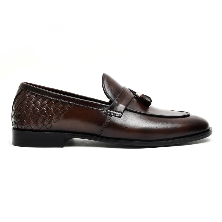 FCG-8071 Brown Leather Shoes | Classic Comfort & Elegance for Men