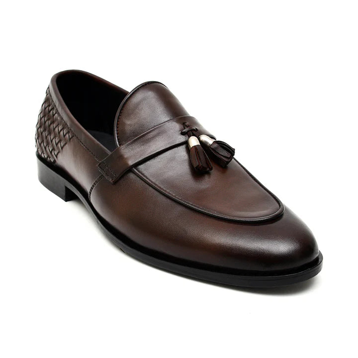 FCG-8071 Brown Leather Shoes | Classic Comfort & Elegance for Men