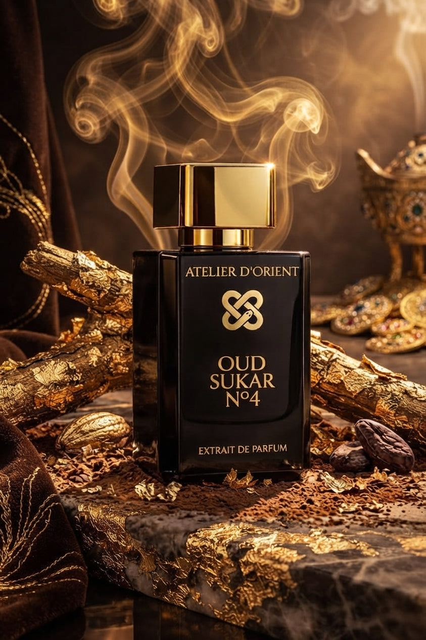 عطر عود سوكار رقم 4 من أتليه دوريان - إكستريت دي بارفوم فخم