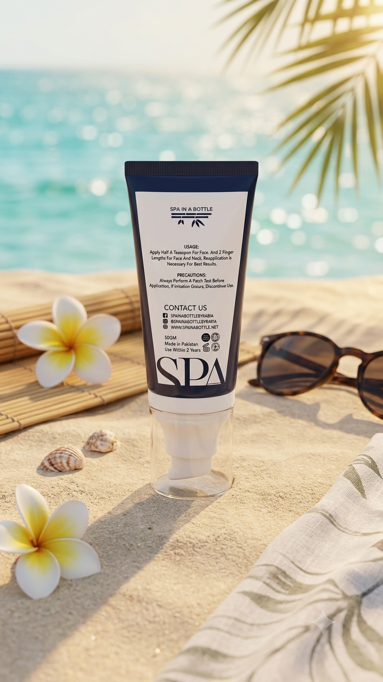 SPA Daily Sunblock Cream SPF 50 - UV Protection & Skincare