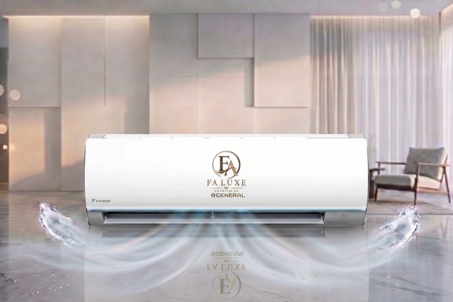 FA LUXE × DAIKIN プレミアム インバーターエアコン - 静音省エネ