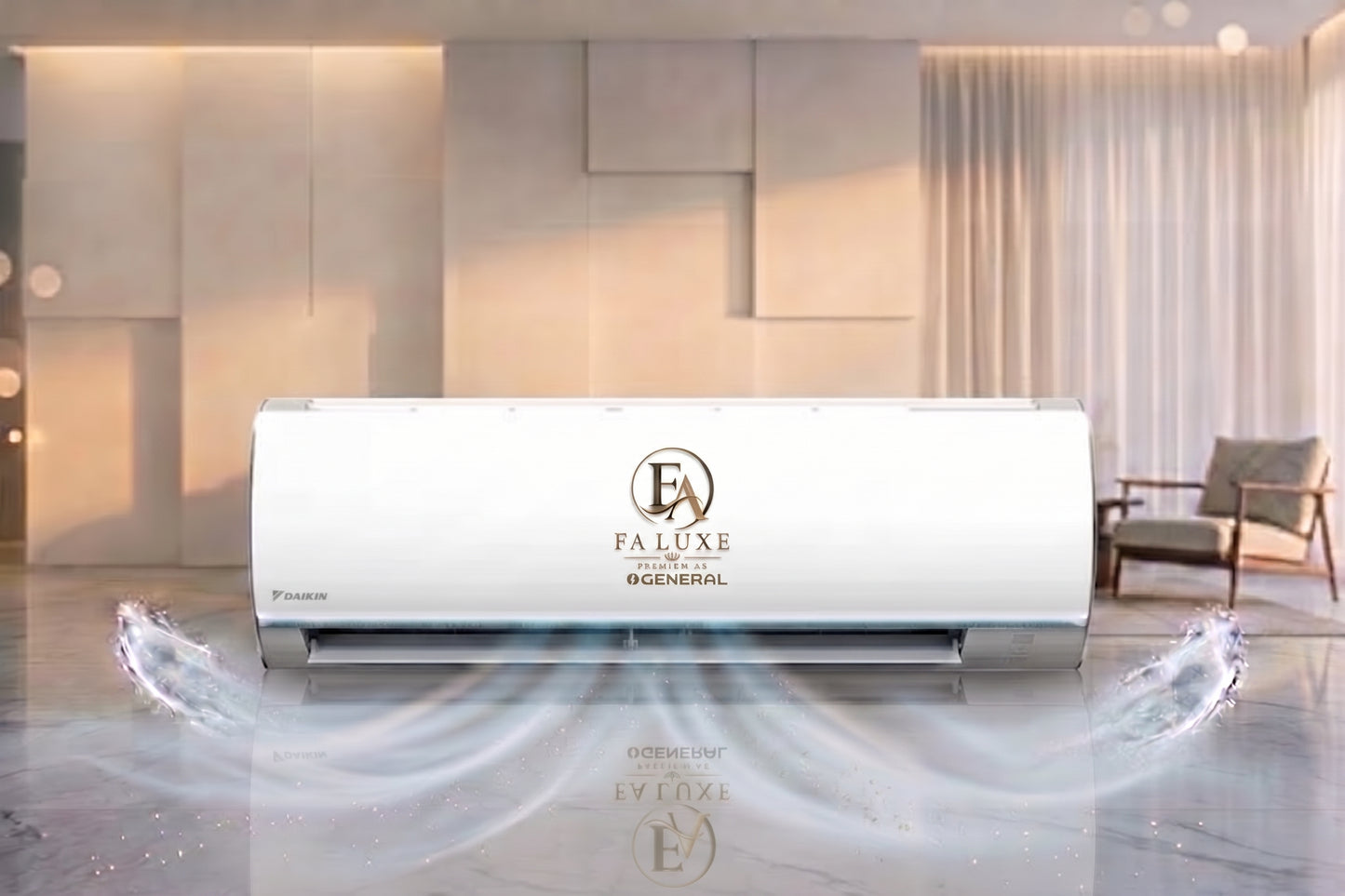 FA LUXE × DAIKIN プレミアム インバーターエアコン - 静音省エネ