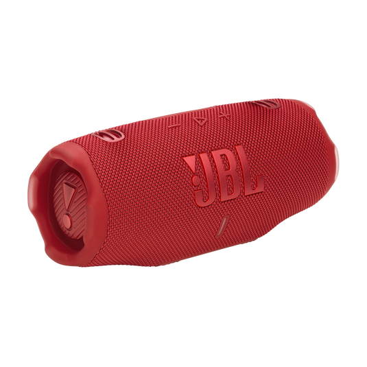 JBL Charge 6 Portable Waterproof Bluetooth Speaker - Red | Deep Bass