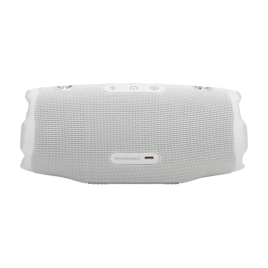 JBL Charge 6 Portable Waterproof Bluetooth Speaker - White | Deep Bass