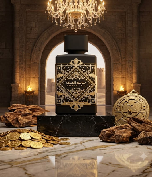 عطر بديع العود - عود فور جلوري من لطافة الفاخر | عطر شرقي للجنسين