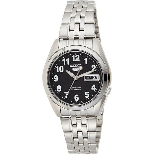The Seiko 5 SNK381K1 | Men's Black Dial Automatic Analog Watch