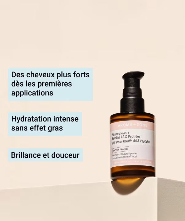 Sérum Cheveux Kératine AA & Peptides