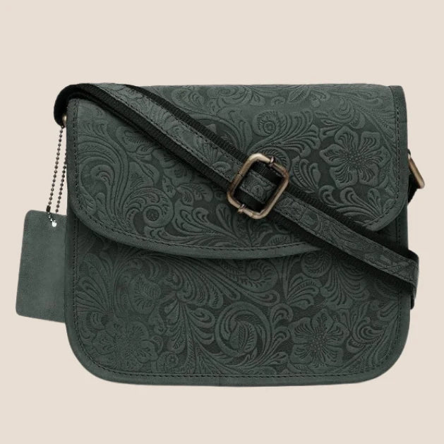 WildHorn® Small Vintage Leather Crossbody Bag for Women