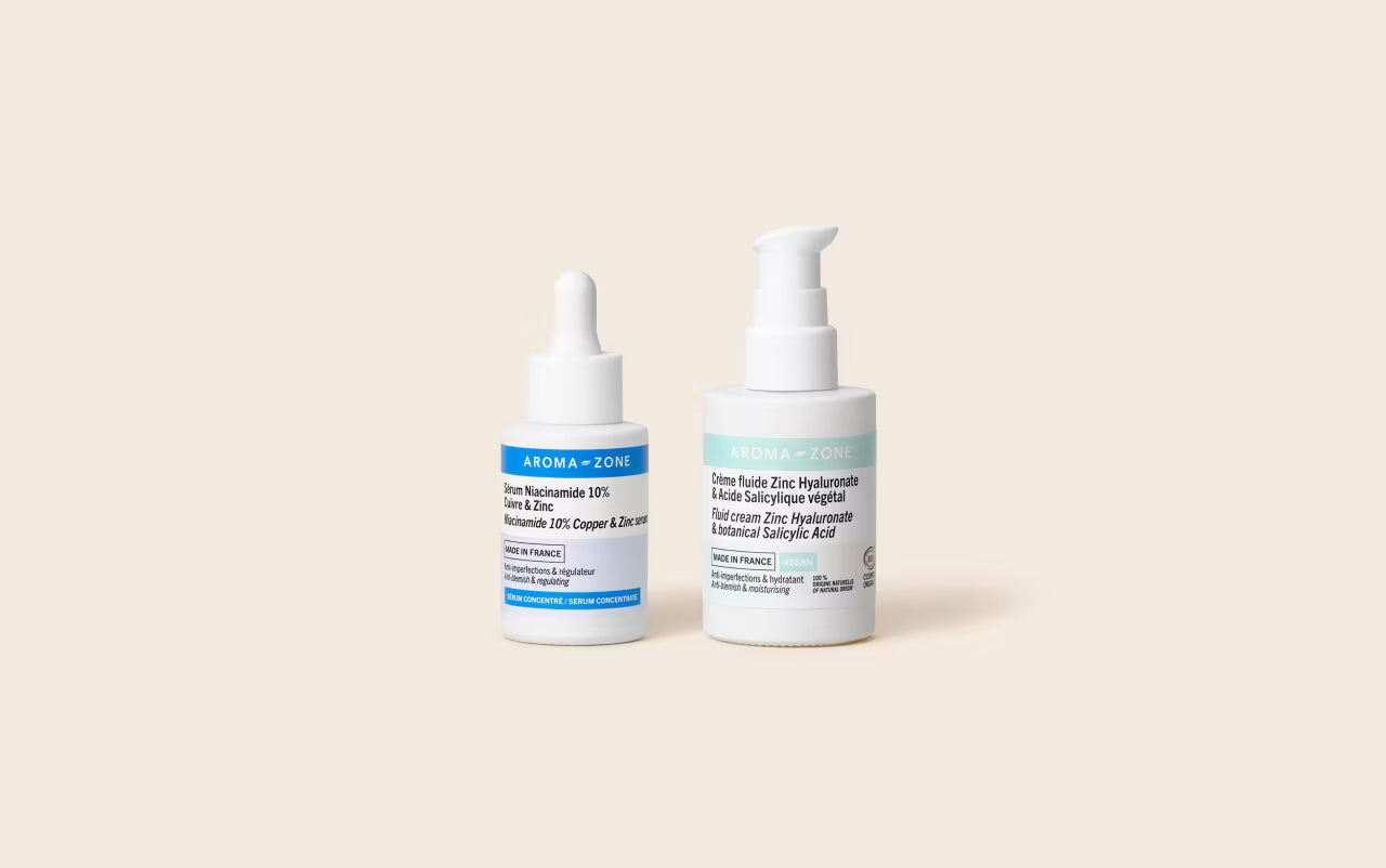 Routine minimale anti-imperfections – 2 étapes