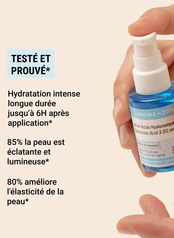 Sérum concentré d'Acide hyaluronique 3,5%