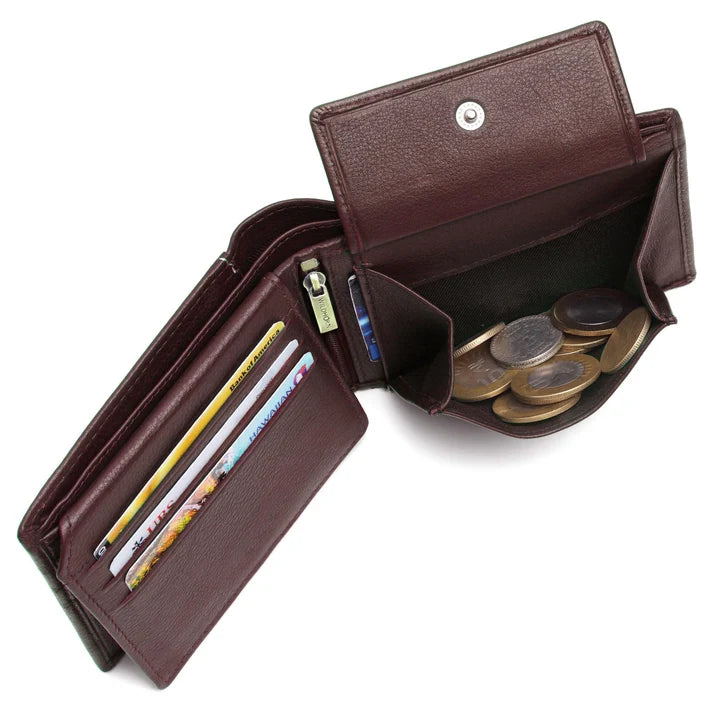 WALTER RFID Protected Genuine Leather Wallet for Men