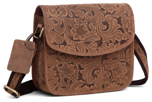 WildHorn® Women’s Vintage Leather Crossbody Bag & Small Sling Purse