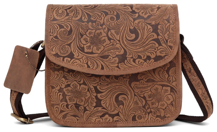 WildHorn® Women’s Vintage Leather Crossbody Bag & Small Sling Purse