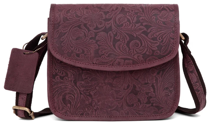 WildHorn® Small Vintage Leather Crossbody Sling Bag for Women