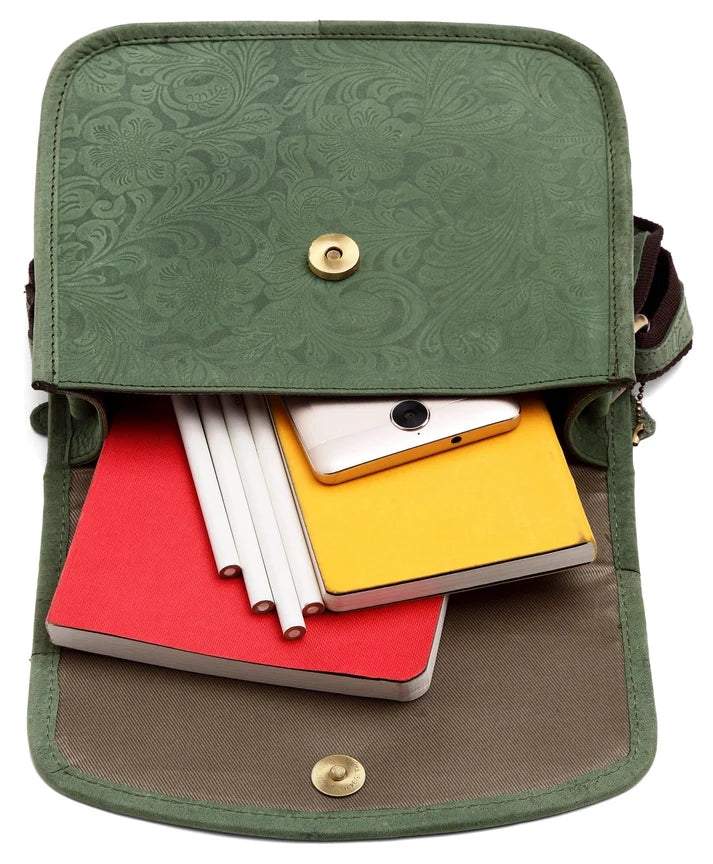 WildHorn® Vintage Leather Crossbody Purse for Women