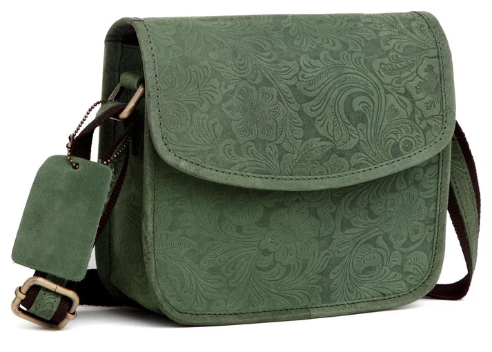 WildHorn® Vintage Leather Crossbody Purse for Women
